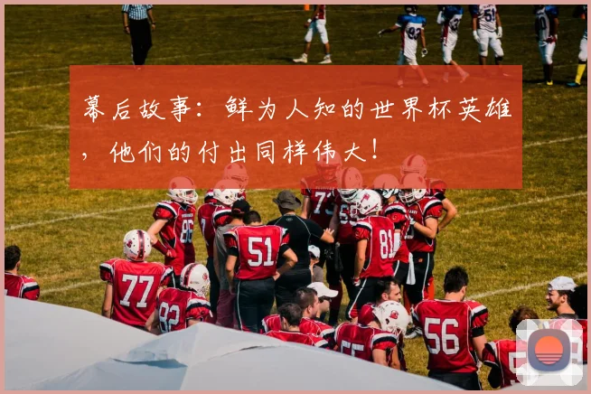 幕后故事：鲜为人知的世界杯英雄，他们的付出同样伟大！